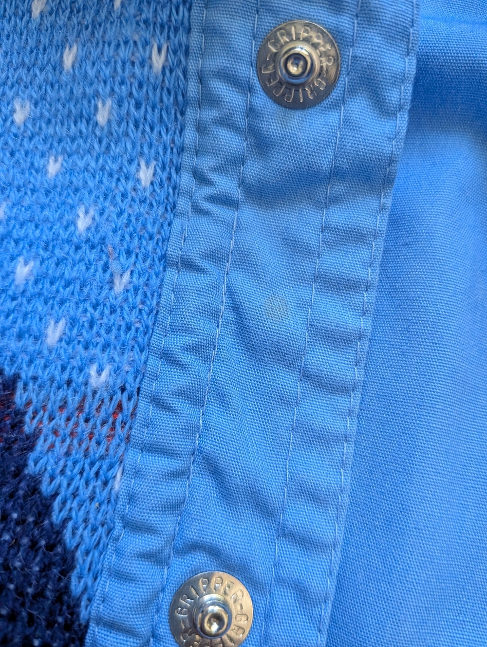 Vintage Light Blue Penguin Vest 18 Months - Picture 7 of 10